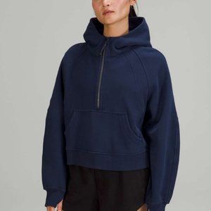 Lululemon Scuba Half Zip Hoodie sz XL/XXL navy blue